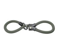 ABUS Candado de cadena Infinity Loop 1806 - Candado flexible para bicicleta con 2 trabillas ajustables para asegurar simultáneamente varias piezas de bicicleta, bicicletas u otros objetos - Longitud
