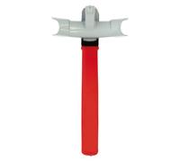 Antirrobo Coche Bloqueo Volante Retráctil con Llave Cerradura de Seguridad Universal para Automóviles, SUV y Furgonetas Barra Antirrobo de Acero Reforzado con Diseño Compacto y Visible