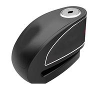 Antirrobo Coche Cerradura de alarma impermeable para motocicleta, candado disco bicicleta, inteligente controlable, freno, eléctrico Barra Bloqueo Volante(DX26 Black)