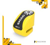 Antirrobo de disco SHAD SC21 pasador amarillo de 6 mm C0S2103
