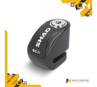 Antirrobo de disco SHAD SC21 pasador negro de 6 mm C0S2100