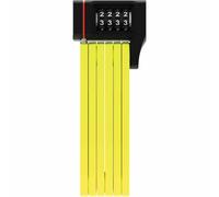 Antirrobo plegable con código de borde ABUS 5700C/80 cm amarillo + soporte SH