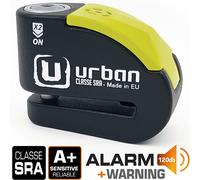 Antirrobo SRA - Bloqueo de disco negro y amarillo ø10 mm - Alarma de alta tecno