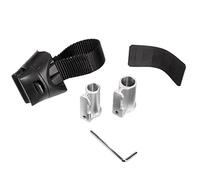 Antirrobo U Transit Flexible - Incluye Soporte al Cuadro | Compatible con muchos candados de Kryptonite para marcos de 25 - 80 mm de grosor, peso 0,18 kg