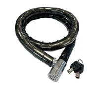 Antirrobos 22x120 cm, resistente al corte, con cerradura doble, ideales para bicicletas, motos y equipos deportivos.