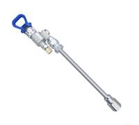 AntiSaliva Válvula de bloqueo 287030 con varilla de extensión, compatible con herramientas de pulverización de pintura sin aire para aplicaciones limpias (B)