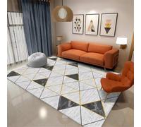 Antislip gris negro área rug for boys' Bedroom & Gaming Room 120 x 180 cm Soft Rectangular Carpet Ideal Floor Mat for Kids' Playroom & Living Spaces