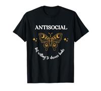 Antisocial Book Club Introvertido Booklovers para lectores Camiseta