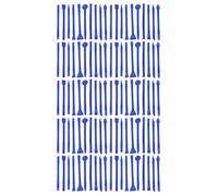 Antistático Spudger Universal Reusable Plastic PRY Tool Tank para la computadora portátil de la portátil Reparación de la computadora portátil 100 piezas Material ABS ligero (Azul)