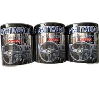 Antitabaco Ambientador en Gel para Coche, Pack de 3 Latas, Elimina el Olor a Tabaco