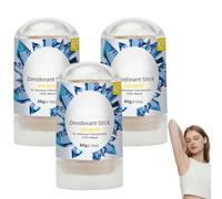 Antitranspirante en barra, elimina el mal olor de las axilas en verano, protege contra el sudor de las axilas, proporciona frescura duradera para quienes sudan mucho (3 Pcs)