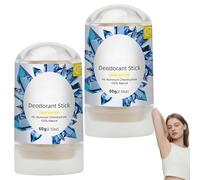 Antitranspirante en barra, elimina el mal olor de las axilas en verano, protege contra el sudor de las axilas, proporciona frescura duradera para quienes sudan mucho (2 Pcs)