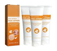Antitranspirante facial,bloqueador de sudor facial,antitranspirante contra la sudoración excesiva en la cara,la frente,el cuero cabelludo y control de la grasa facial,para hombres y mujeres (3pcs)