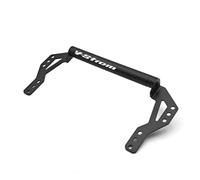 Antivibración Cradle Soporte De Navegación GPS para Motocicleta para Suzuki Vstrom 650 XT V-Strom DL 650 2017-2022. Soporte De Expansión para Teléfono.(Negro 2)