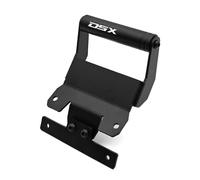 Antivibración Cradle Soporte De Teléfono para Navegador GPS De Motocicleta para VOGE 900 DSX Valico DS900X DSX 900 2024 2025. Soporte De Montaje En Manillar.(Negro 3,22MM)