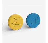 Antivibrador de tenis lote de 2, Fun azul amarillo Talla única