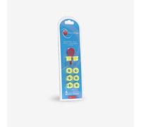 Antivibrador raqueta de tenis playa amarillo Talla única