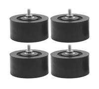 Antivibranti per Condizionatore - 4 Pezzi 80-85 mm Cuscinetti Antiurto Unità Esterna AC | Supporto Riduzione Rumore Vibrazione | Installazione Casa Ufficio Tecnico HVAC