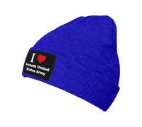 Antiviento Gorras Beanie de Punto, Amo al Séptimo Ejército de los Estados Unidos, Cálidos Gorros Beanie Sombrero, Gorros de Punto para Hombre, Esquí, Deporte