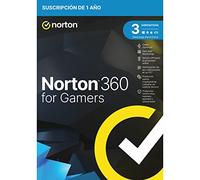 Antivirus norton 360 for gamers 50gb español 1 usuario 3 dispositivos 1 año in box