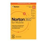 Norton Antivirus Norton 360 Mobile – Español, 1 usuario, 1 dispositivo, 1 año (ESD)