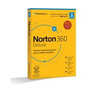 Software de seguridad Norton 360 Deluxe 1 licencia 3 dispositivos caja