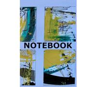 Antje 1 - Hardback Notebook - Writing, Sketching, and Creative Expression: Lined Notebook and Journal with Abstract Art Cover | Perfect for Creative ... | A5 5.5" x 8.5" | Antje Gibbs | Hard cover