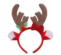 Antlers Design Christmas Headband - Antlers Design Christmas Headband Hair Band | Adults Children Thin Thick Hair Winter Holiday Headwear Decor For Dinner, & Photography
