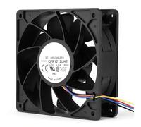 Antminer Fan Cooler, Universal 12V 5A Ventilador de computadora 7500 RPM Enfriamiento del viento 280.38 CFM Wind Force, Ventilador de enfriamiento de 4 clavijas Ventilador de enfriamiento del PC para