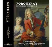 Antoine Forquera Forqueray: Intégrale Des Pièces De Viol (CD) (Importación USA)