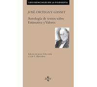 Antología de textos sobre Estimativa y Valores (Filosofía - Los esenciales de la Filosofía)