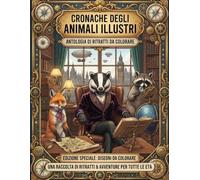 Antologia di ritratti da colorare: Cronache degli animali illustri