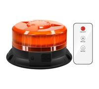 antom Rotativo Luz LED estroboscópica inalámbrico Con mando a distancia 12V-24V orange Luz de emergencia de magnético con tractores, carros de golf, UTV