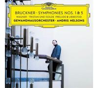 Andris Nelsons, Gewandhausorchester Leipzig - Bruckner: Symphonies Nos. 1 & 5 / Wagner: Tristan und Isolde: Prelude & Liebestod (CD)