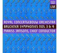 Anton Bruckner Bruckner Symphonies Nos 3 and 4 (CD) (Importación USA)