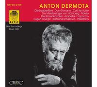 Anton Dermota : Airs d'opéras choisis de Mozart, Wagner, Beethoven Sanderling.