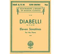Anton Diabelli Eleven Sonatinas For Piano 0P.151/168 Pf