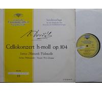 ANTON DVORAK / Cellokonzert h-moll op. 104 / Enrico Mainardi / Berliner Philharmoniker Dirigent: Fritz Lehmann / Sonderauflage für die Mitglieder des Bertelsmann Schallplattenringes / Bildhülle / Deutsche Grammophon Gesellschaft # S 71 136