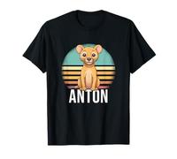 Anton - Hermoso Nombre de niño con león Hermoso Camiseta