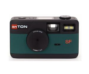 Anton K1 Screen Free, cámara digital sin pantalla, incl. tarjeta Micro SD de 4 GB verde