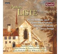 Anton Liste Piano Sonata in A (Zolinsky, Fong) (CD) Album (Importación USA)