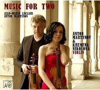 Anton Martynov – Martynov/Leclair: Sonaten für 2 Violinen / Barocksuite (Weltersteinspielung) – GEWA