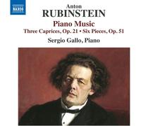 Anton Rubinstei Anton Rubinstein: Piano Music: Three Capr (CD) (Importación USA)