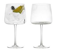 Anton Studio Designs - Juego de 2 Copas de Ginebra Empire - Juego de Cristalería de Cocina - Juego de Copas Cocteleras - Copas de Bebidas Juego de 2 - Perfecto para Tu Colección Casera.