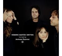 Animato Quartet – Webern/Bartók/Britten: Longing – CD – Importación (Bertus)