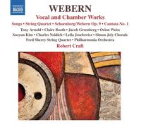 Anton Webern Webern: Vocal and Chamber Orchestra (CD) Album (Importación USA)