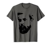 ANTONI GAUDI - Retrato (negro) Camiseta