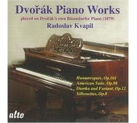 Dvorak : uvres pour piano. Kvapil.