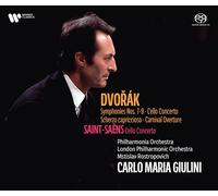 Antonin Dvorák Dvorák: Symphonies Nos. 7-9/Cello Concerto (CD) (Importación USA)