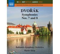Antonin Dvorák Dvorak: Symphonies Nos. 7 and 8 (Blu-ray) Audio (Importación USA)